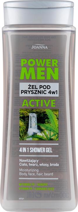 Joanna Power Men for Men 4in1 Active Hemp and Vitamin PP - 300ML (300 ml)