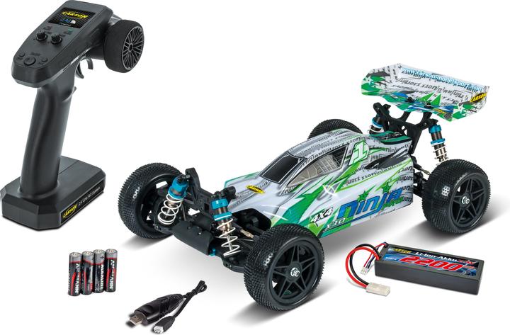 Immagine prodotto Carson Modello sportivo 1:10 Ninja-Pro sport X10 2.4G 100% RTR 1:10 RC Model Car E (RTR pronto all'uso)