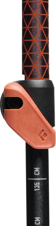 Produktbild Black Diamond Trekkingst?cke Trail Cork (anthrazit/orange, 1 Paar, 100-140 cm) (100 - 140 cm)