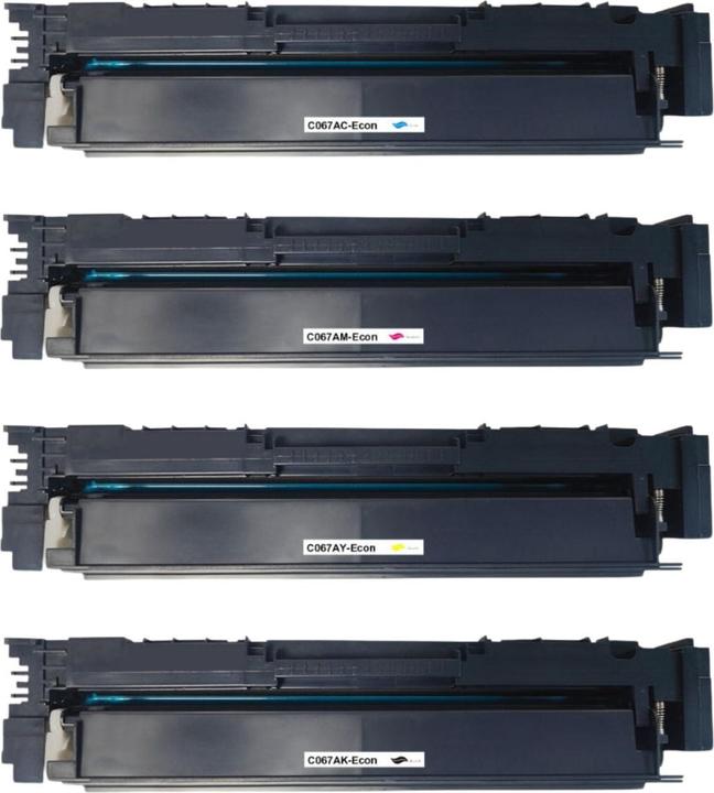 Actual product image Hermex Compatible toner for Canon i-SENSYS MF655Cdw (CMYK)