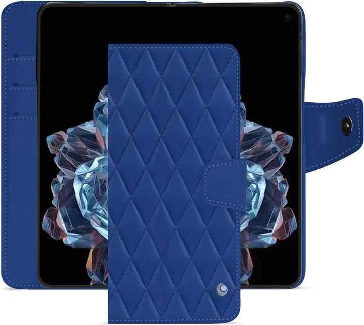 Bleu océan - Couture ( Nappa - Pantone #15458a)