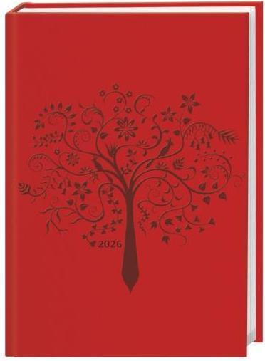 Image du produit Terminer A6, geprägt rot 2026 (A6, Allemand)
