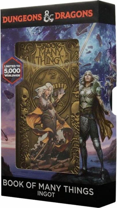 Image du produit Fanattik Dungeons & Dragons Lingot Book of Many Things Édition limitée