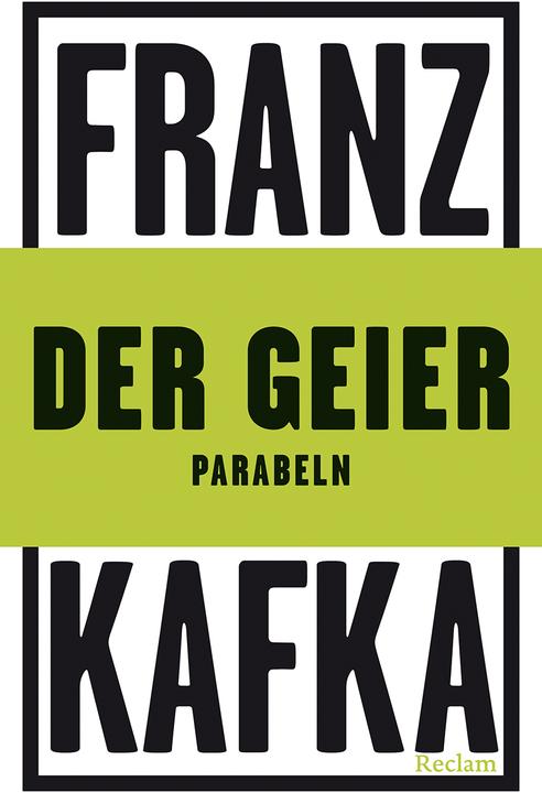 Produktbild Der Geier (Deutsch, Franz Kafka, Marcel Krings, 2024)