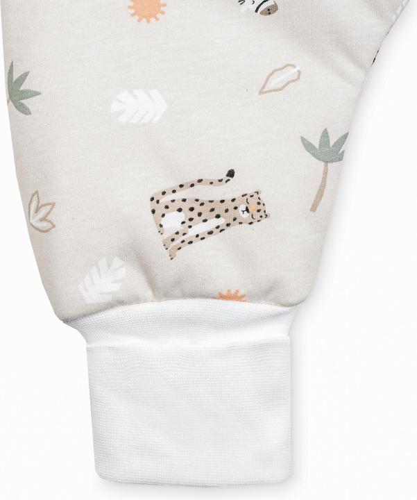 Produktbild Julius Zöllner Baby-Ganzjahrschlafsack Jumper Jersey Savanne Beige 104 cm (104 cm, 2.5 TOG)
