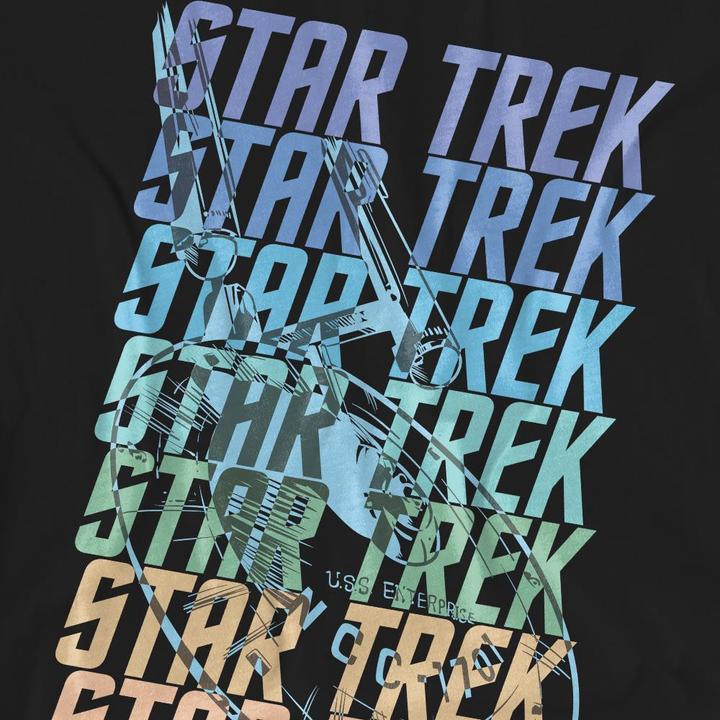Actual product image Unisex Adult Enterprise Multi Logo T-Shirt (M)