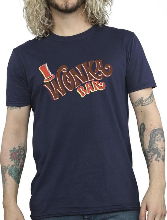 Produktbild Willy Wonka & the Chocolate Factory Bar Logo TShirt (M)