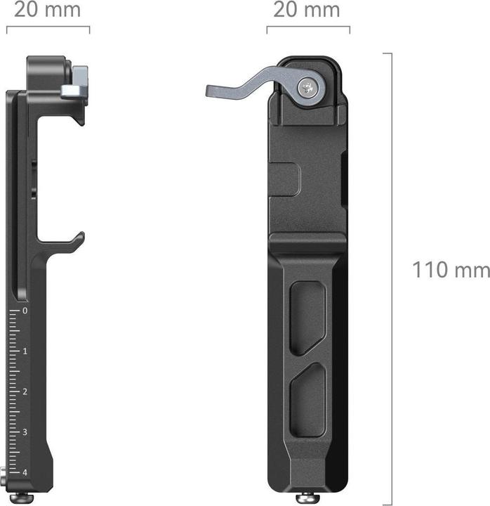 Actual product image SmallRig 4196 Extended Vertical Arm for DJI RS 3 Mini