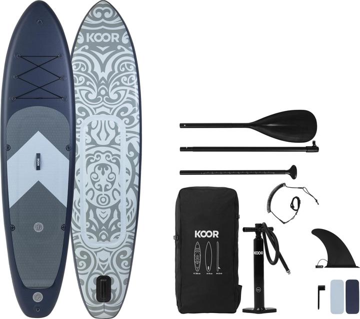 Image du produit Koor SUP Board Nuusa Allround 10'6 (320 cm) Set Bluscuro II (10'6")