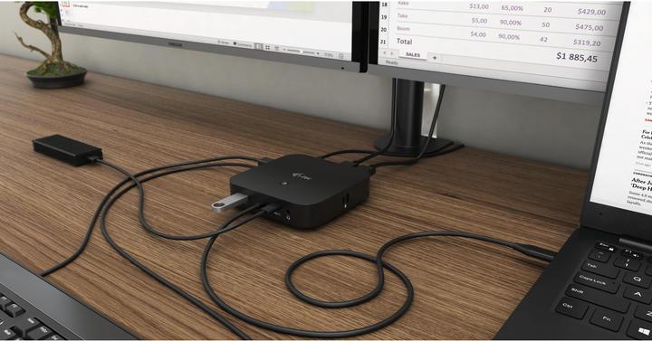 Immagine prodotto i-tec Docking station USB-C HDMI DP (USB-C, 3 Porti)