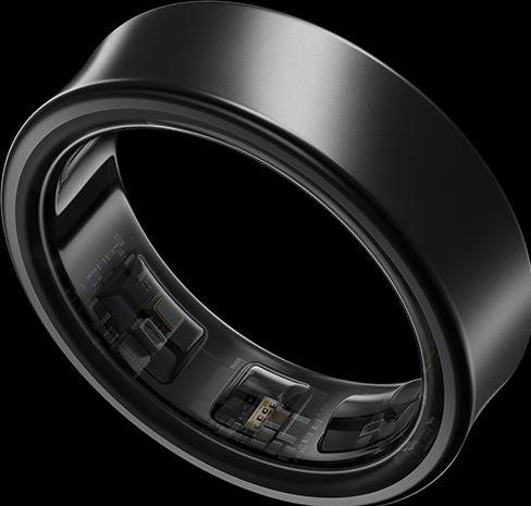 Actual product image Samsung Galaxy Ring (13, Titanium Black)