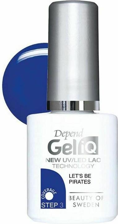 Immagine prodotto Beter Better Depend Gel Iq Esmalte Lets Be Pira 41010 (Blu marino, Smalto per unghie effetto gel)