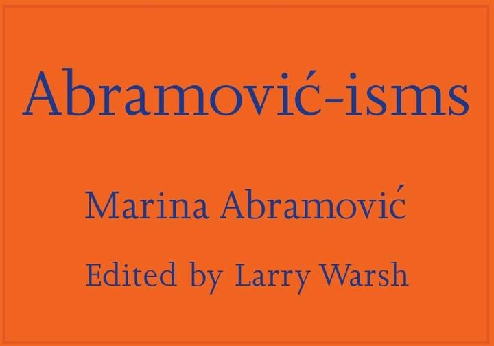 Produktbild Abramović-isms (Englisch, Marina Abramović, 2024)