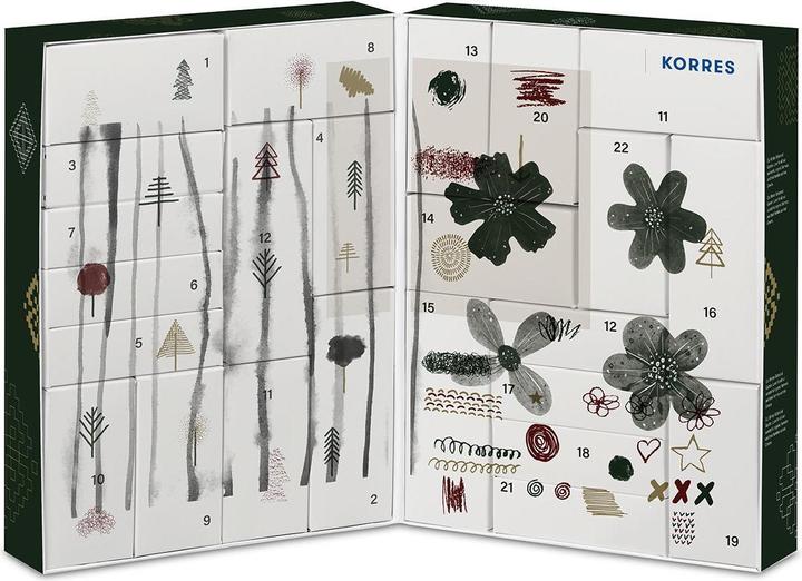 Actual product image Korres Advent calendar