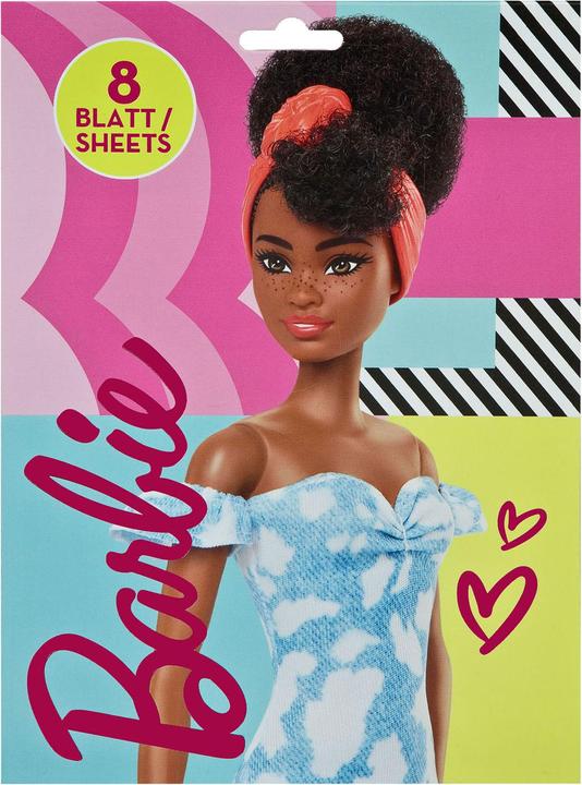 Undercover Barbie sticker book
