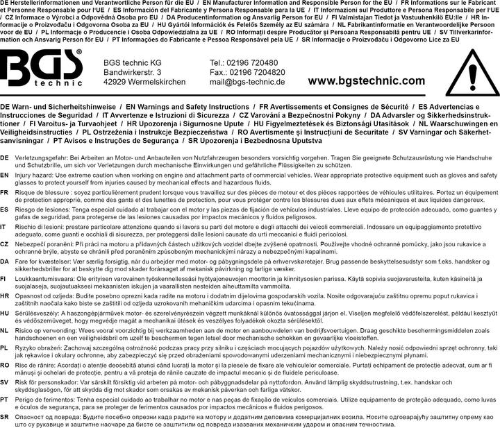Immagine prodotto BGS OBD 2 (EOBD)