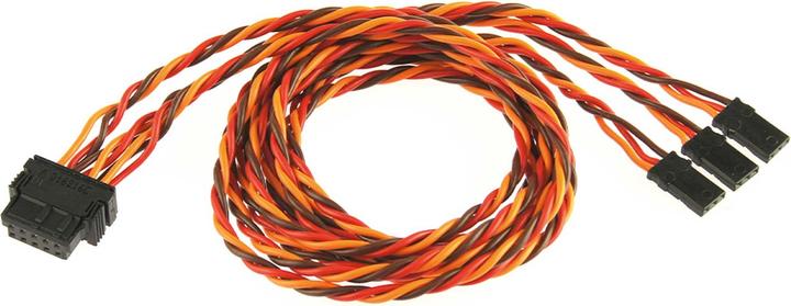 Emcotec ewc9 hull cable with jr socket 70cm