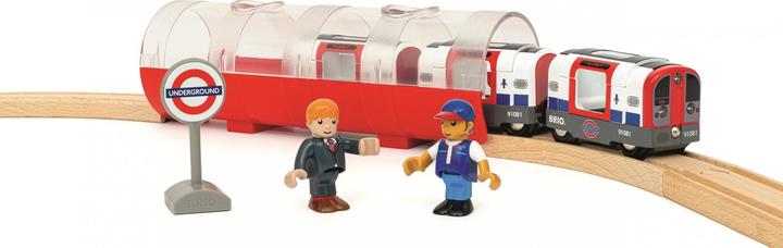 Actual product image Ravensburger BRIO World - Trains of the World London Underground with light and sound