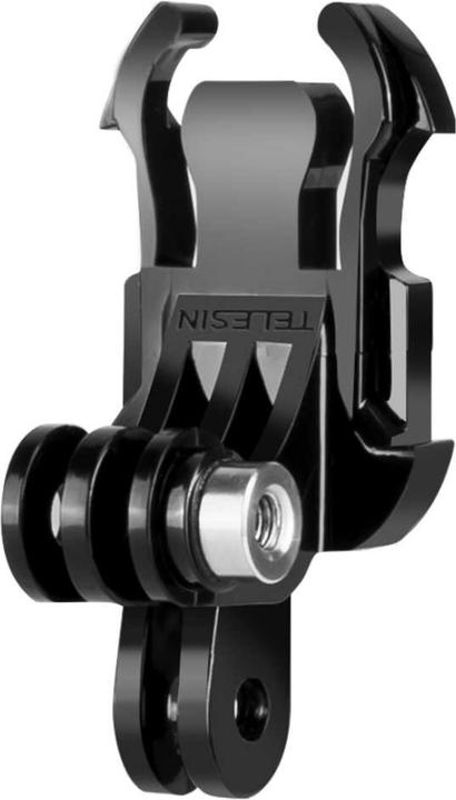 Actual product image Telesin Dual GoPro-Style 3-Prong Buckle Mount (Black) (Xiaomi yi, DJI Osmo Action)