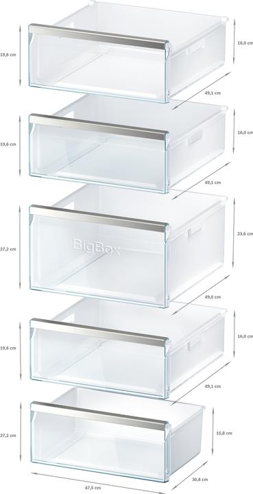 Image du produit Bosch Hausgeräte GSN51DWDPH (Autonome, 290 l)