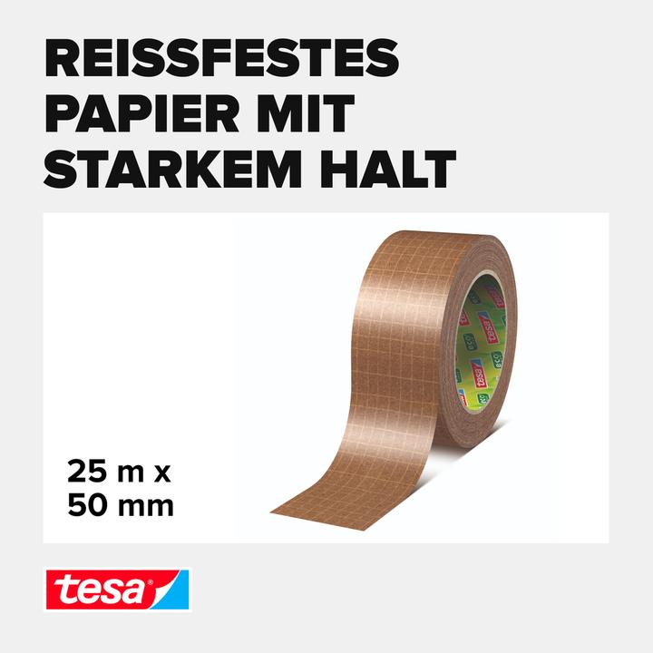 Actual product image tesa Nastro da imballaggio in carta ecoLogo Ultra Strong (50 mm)