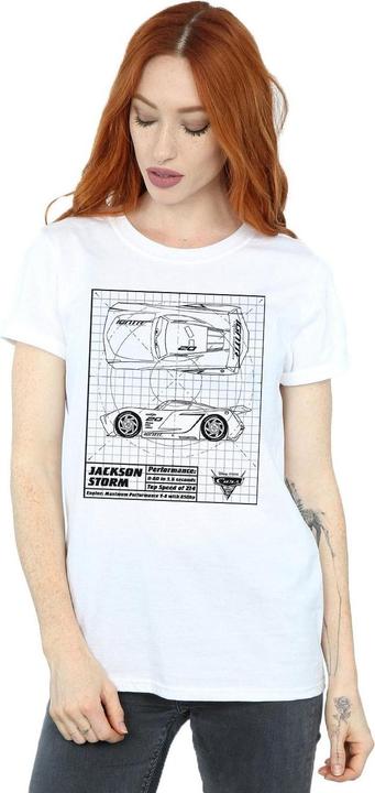 Produktbild Disney Cars Jackson Storm Blueprint TShirt (XXL)
