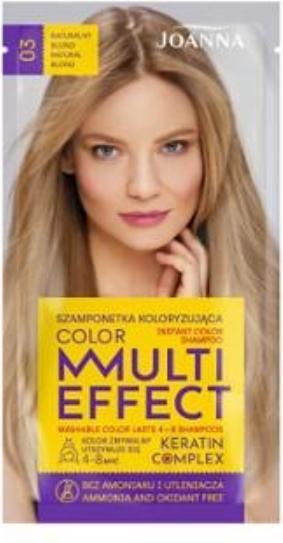 Joanna Multi Effect Coloring Tint 03 Natural Blond 35g (03 Natural Blond)