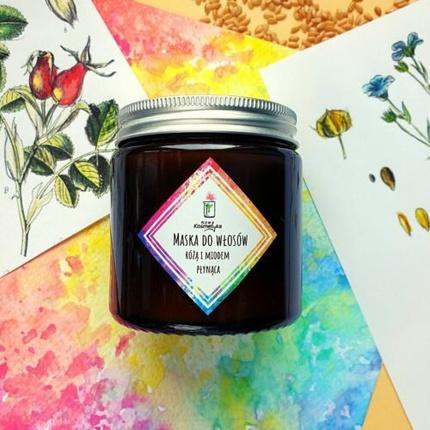 Produktbild Nowa Kosmetyka New Cosmetics Hair Mask Flowing With Rose And Honey 120Ml (120 ml)