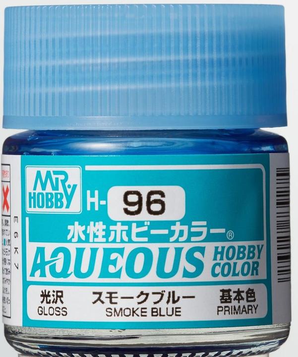Image du produit Mr.Hobby Mr Hobby -Gunze Aqueous Hobby Colors (10 ml) Smoke Blue