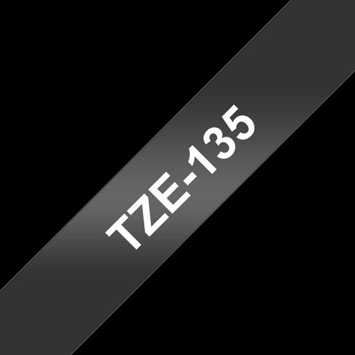 Produktbild Brother Tze-135 (1.20 cm, Weiss, Transparent)