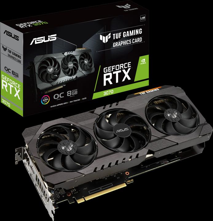 Produktbild ASUS GeForce TUF RTX 3070 O8G V2 Gaming (8 GB)