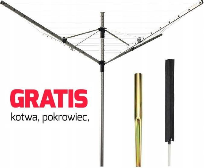 Immagine prodotto Promis Asciugatrice da giardino a quattro bracci SU200 CAPRI (50 m)