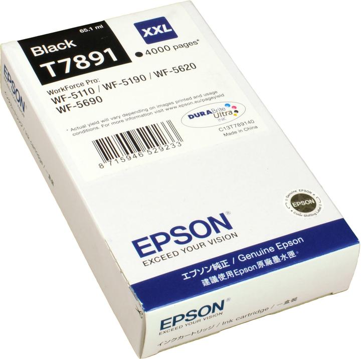 Actual product image Epson T7891 DuraBrite Ultra (FC)