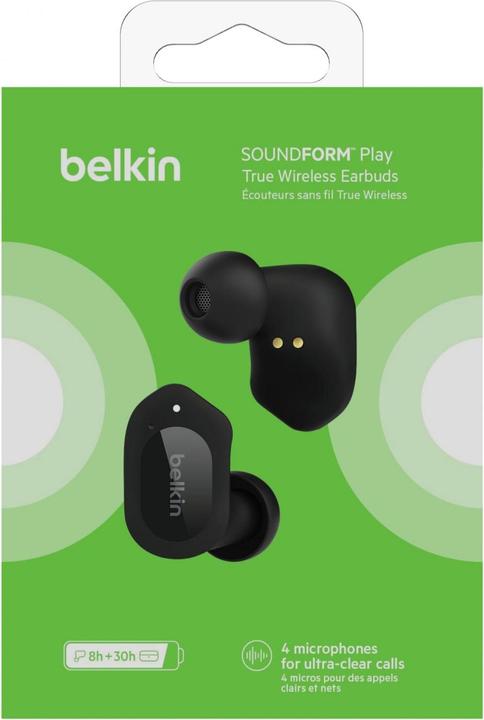 Produktbild Belkin Soundform Play In-Ear (ANC, 8 h, Kabellos)