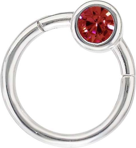 Produktbild Bijouteria 1.2mm Piercingstab (Edelstahl, Swarovski Kristall)
