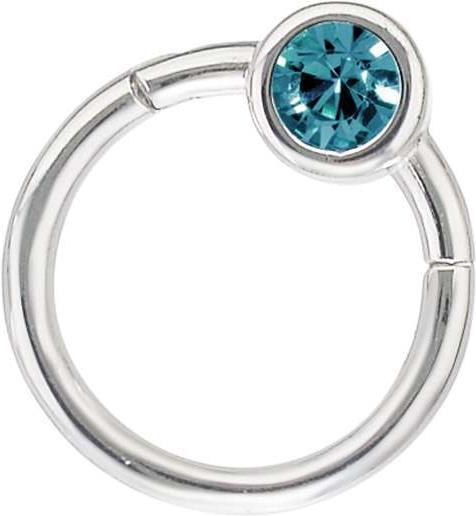 Produktbild Bijouteria 1.2mm Piercingstab (Edelstahl, Swarovski Kristall)