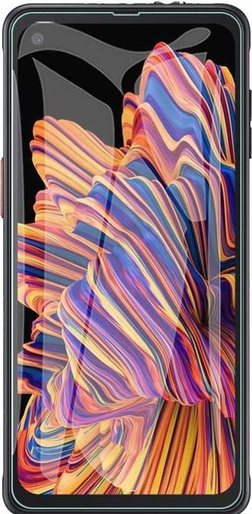 Actual product image Screenguard Samsung Galaxy XCover Pro bulletproof glass protective film Case Friendly Design (1 Piece, Samsung Galaxy S21)