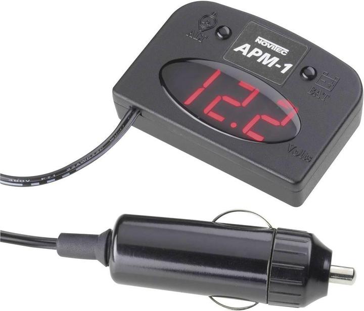 Image du produit Novitec Voltmètre APM1 Testeur de batterie