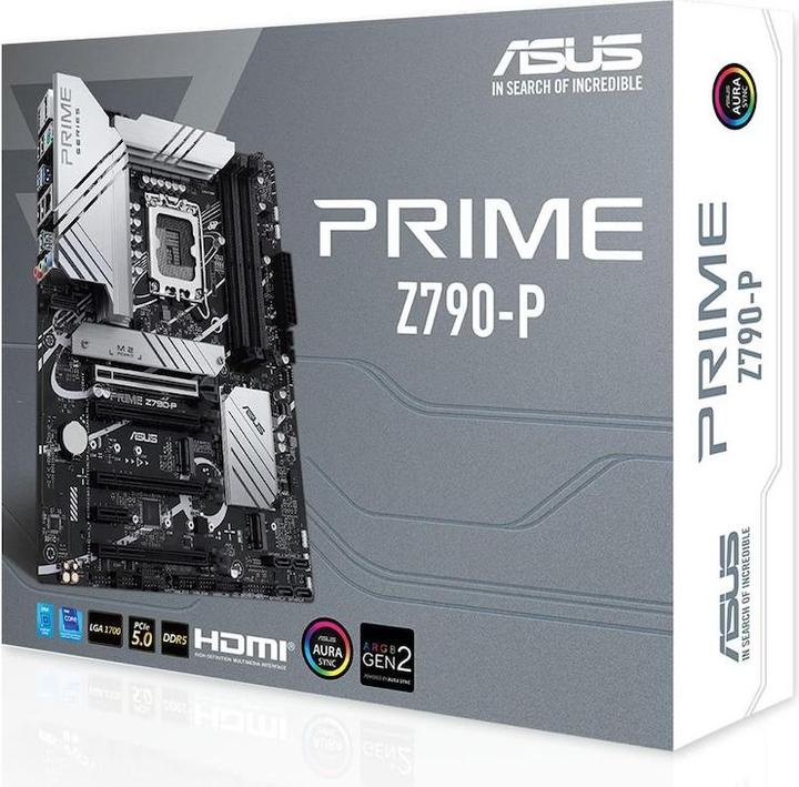 Image du produit ASUS Prime Z790-P (LGA 1700, Intel Z790, ATX)