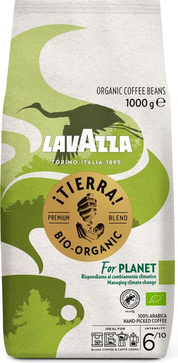 Lavazza Tierra (1000 g, Torréfaction légère)