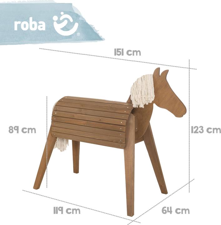 Immagine prodotto Roba Giocare a cavallo all'aperto