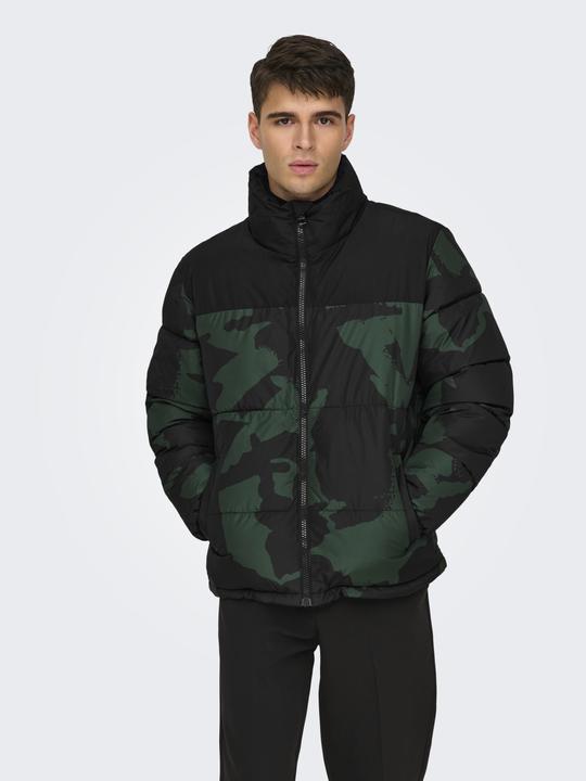 Actual product image Only & Sons Stand-up collar Elasticated cuffs Jacket Down jacket (L)
