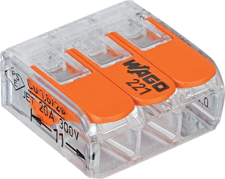 Actual product image Heidemann Wago-COMPACT-Clamp Lever VDE