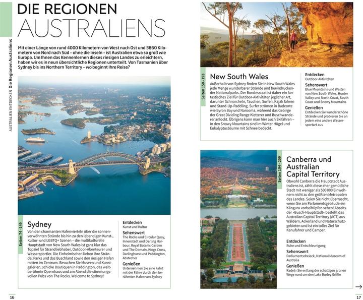 Image du produit Vis-à-Vis Reiseführer Australien (Allemand, DK Verlag Voyage, 2023)