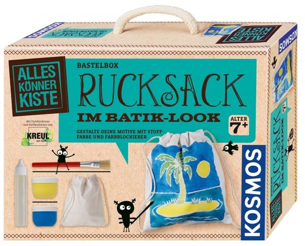 Produktbild Kosmos BASTELN Rucksack im Batik-Look