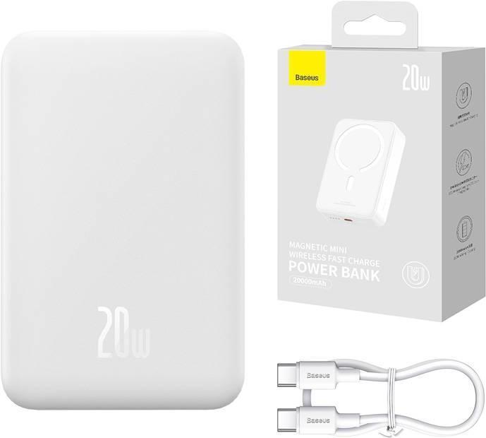 Produktbild Baseus Magnetic Mini Charger (20000 mAh, 20 W, 74 Wh)