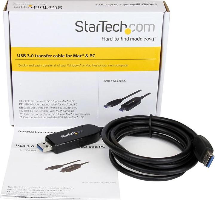 Image du produit StarTech Câble De Transfert De Données USB 3.0 (1.80 m, USB 3.2 Gen 1)