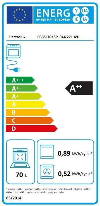 Immagine prodotto Electrolux EB6SL70KSP