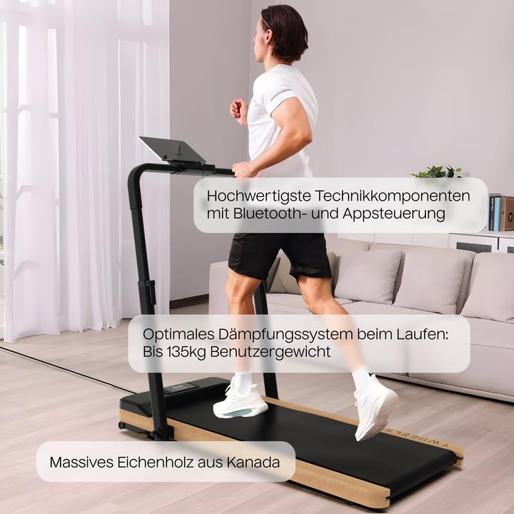 Immagine prodotto Twheels WalkingPad Laufband aus Eichenholz