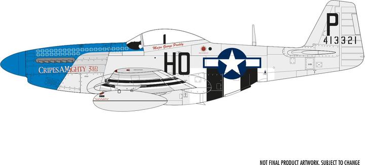 Image du produit Airfix Kit North American P51-D Mustang 1:48
